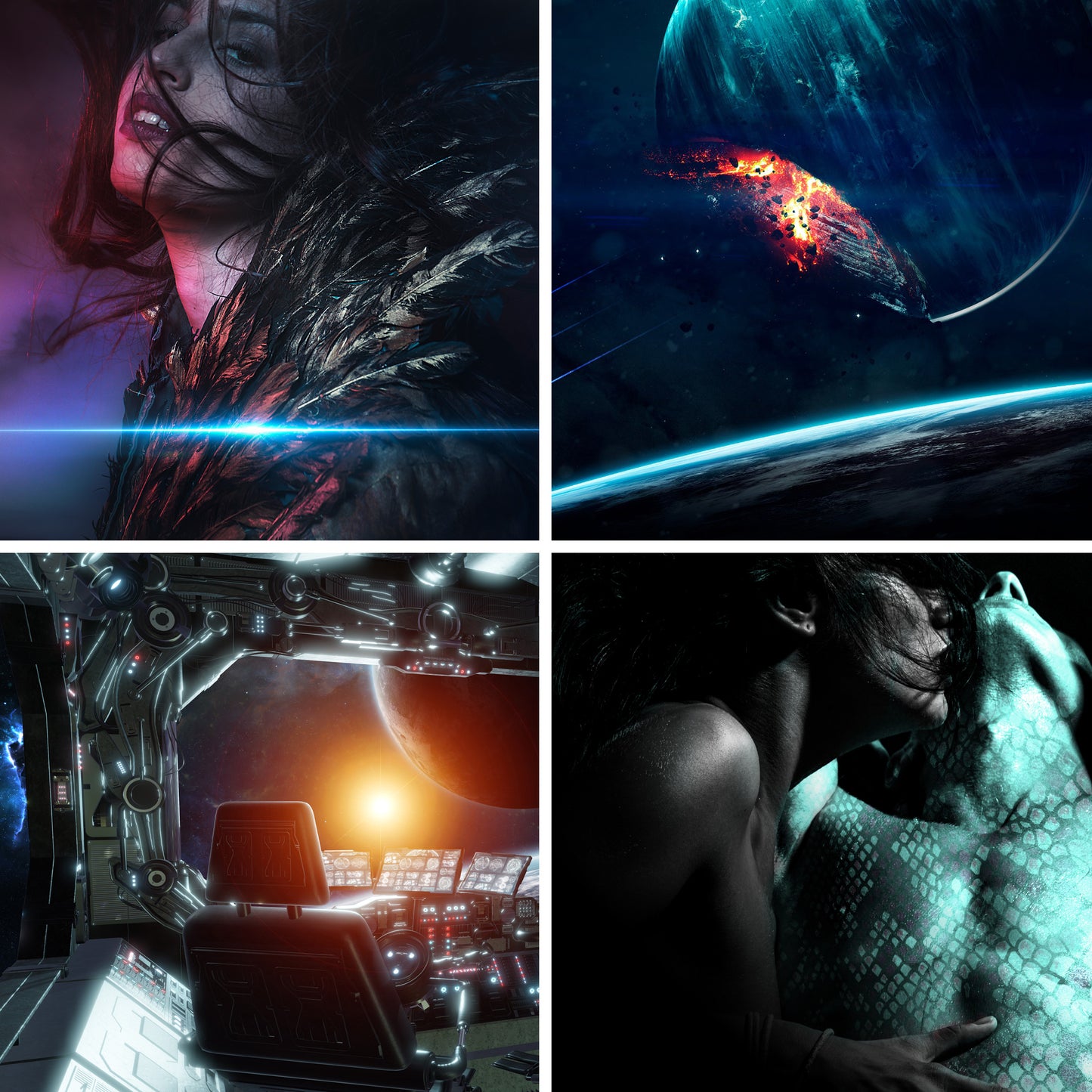 Mated to the Alien Volume One Paperback Bundle