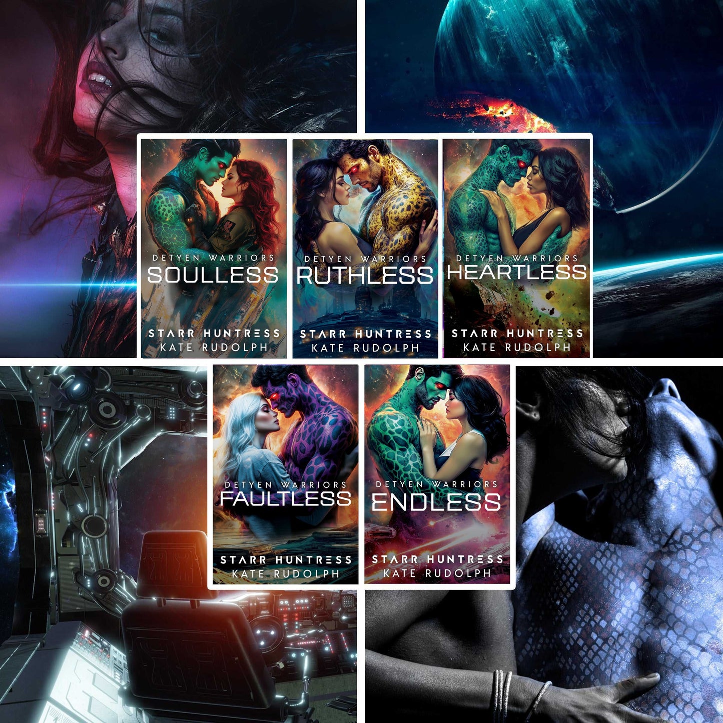 Detyen Warriors Full Series Ebook Megabundle